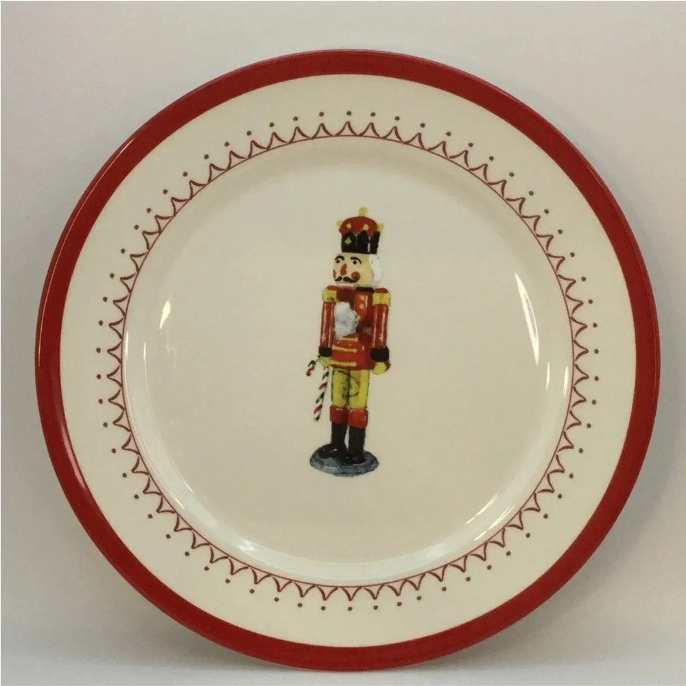 Williams Sonoma Christmas Icon Plates